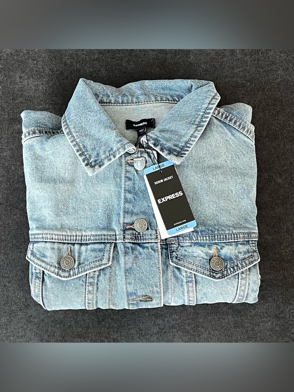 NWT Express Women's Denim Jacket - Picture 4 of 12